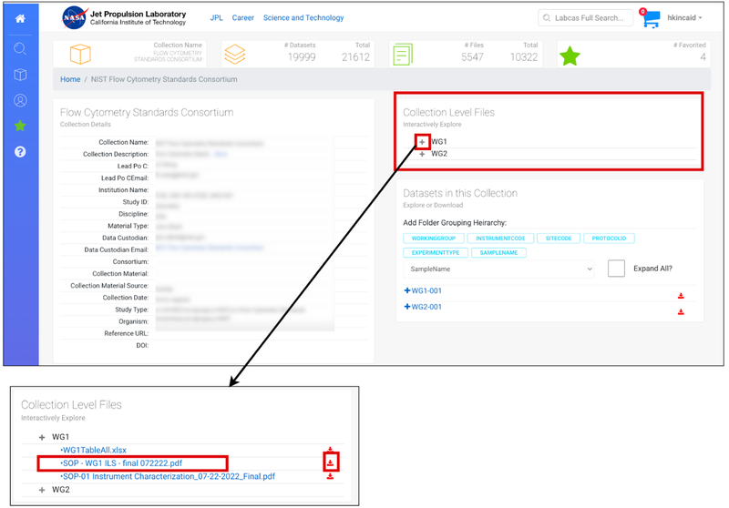 Collection level files